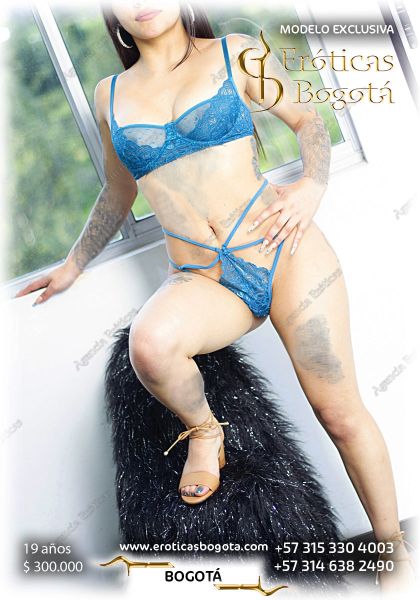 NATHALY es una de nuestras jóvenes escorts sin experiencia, y permítenos decirte que esta chica tiene mucha energía. Sin duda necesitarás una lata o dos de energizante si quieres seguirle el ritmo. Y solo echa un vistazo a ese cuerpo joven y sexy. Súper torneada, piernas torneadas, cola perfecta y senos hermosos que te volverán loco. 
NATHALY disfruta vestirse para los hombres y ver la expresión de sus rostros cuando la conocen por primera vez. Te espera un verdadero placer con esta talentosa jovencita. 
NATHALY hace parte de la Agencia Eróticas, no pierdas más el tiempo y conoce a esta hermosa escort en tu ciudad, sólo debes llamar o escribir por WhatsApp, Telegram o Signal al 315 330 4003 o 314 638 2490.
El servicio es únicamente a domicilio en hoteles, moteles o apartamentos en los sectores más exclusivos de la ciudad.

_______________________________________________________________________________________________

NATHALY is one of our young inexperienced escorts, and let us tell you that this girl has a lot of energy. You'll definitely need a can or two of energizer if you want to keep up with her. And just take a look at that sexy young body. Super shapely, shapely legs, perfect tail and beautiful breasts that will drive you crazy.
NATHALY enjoys dressing for men and seeing the look on her face when she first meets her. A real treat awaits you with this talented young lady.
NATHALY is part of the Erotic Agency, don't waste any more time and meet this beautiful escort in your city, you just have to call or write by WhatsApp, Telegram or Signal at 315 330 4003 or 314 638 2490.
The service is only at home in hotels, motels or apartments in the most exclusive sectors of the city.
